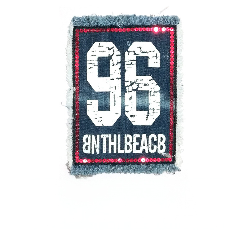 SUPERVALUECHOICE HCSEYC00014 Denim cartoon clothing fabric patches