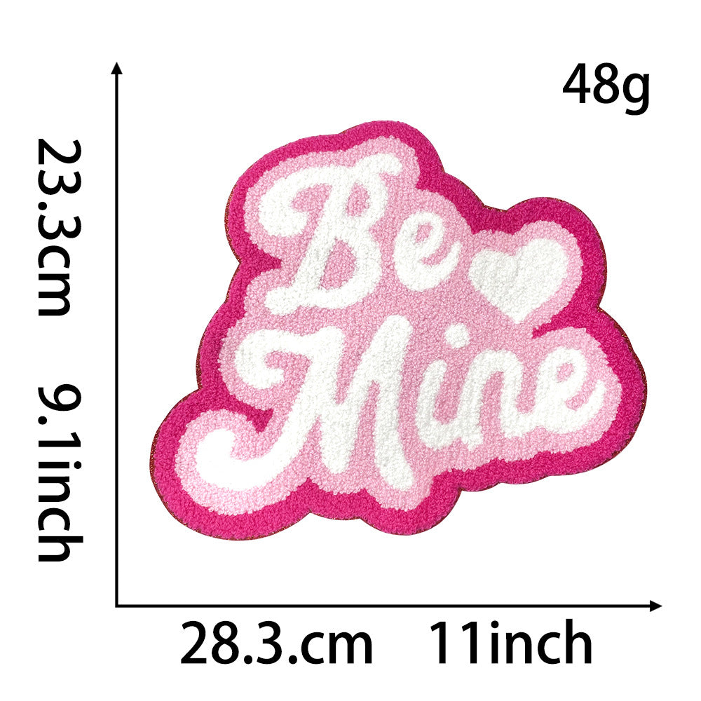 SUPER VALUE CHOICE  HCSEYA00016 Pink Letter Patches