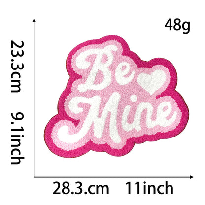SUPER VALUE CHOICE  HCSEYA00016 Pink Letter Patches