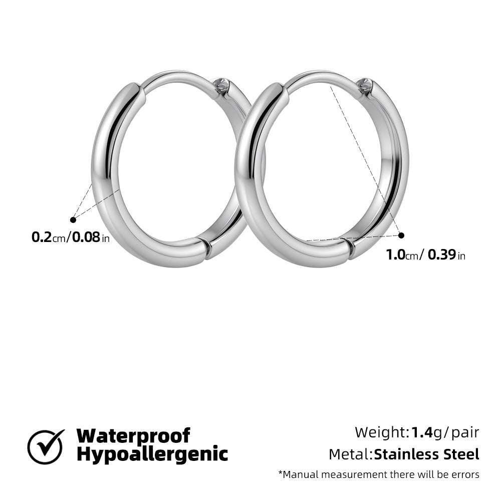 SUPERVALUECHOICE HCSETA00015 Elegant Hoop Earrings