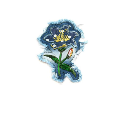 SUPERVALUECHOICE HCSEYE00010 Denim  embroidery clothing fabric patches