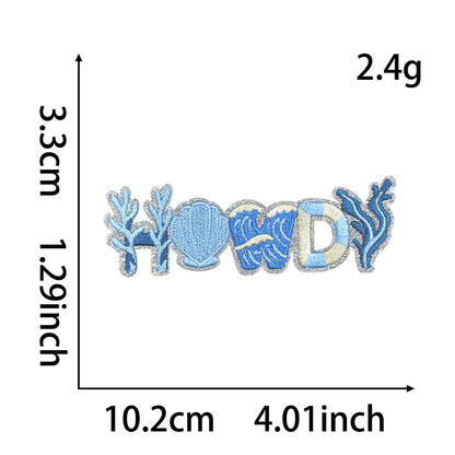 SUPERVALUECHOICE HCSEYB00017 Coastal Cowboy-Style Embroidered Patches