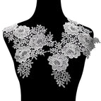 White / 1 pair (2-piece set)