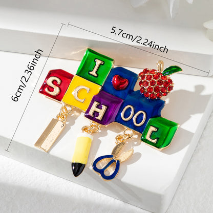 SUPERVALUECHOICE HCSESA00009 Graduation Teacher's Day Gift Brooch