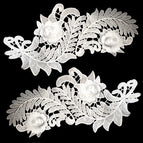 White / 1 pair (2-piece set)