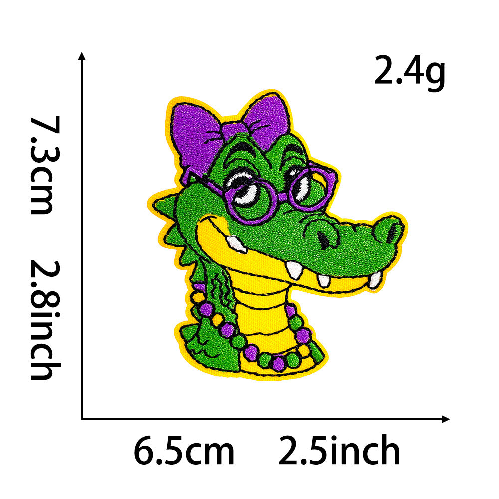 SUPERVALUECHOICE HCSEYC00006 Carnival Sequin Embroidered Fabric Patch