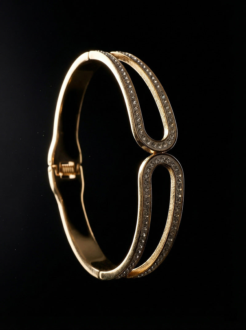SUPÊR VÃLUE CHOICE HCSEX00028 Geometric Openwork Bracelet