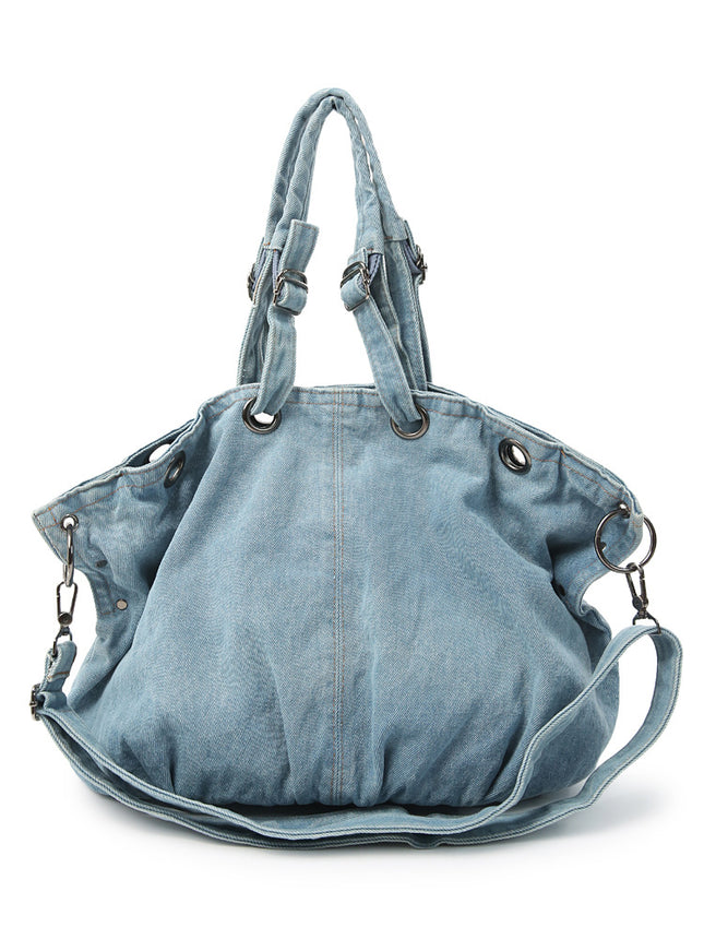 SuperValueChoice HCSEFA00006 DIY Denim single purse 12.59''×10.62''×6.49''