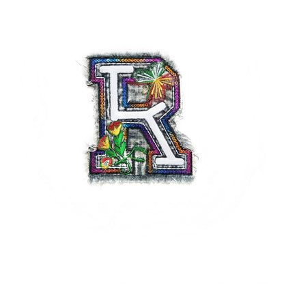 SUPERVALUECHOICE HCSEYE00010 Denim  embroidery clothing fabric patches