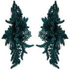 Dark Green / 1 pair (2-piece set)