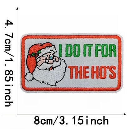 SUPERVALUECHOICE HCSEYSB00112 15Pcs Western Country Slogan Embroidered Iron On Patches Casual Garment DIY Decor Appliques