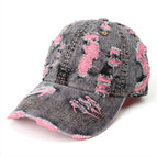 Black Denim-Pink