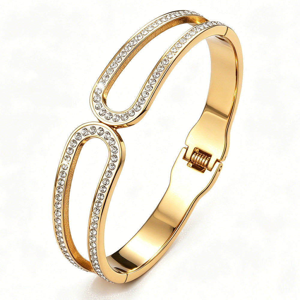 SUPÊR VÃLUE CHOICE HCSEX00028 Geometric Openwork Bracelet