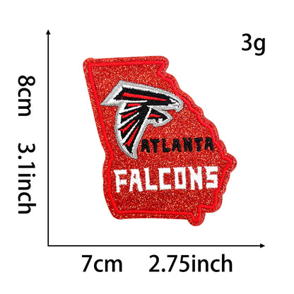 SUPERVALUECHOICE HCSEYB00022 Football Team Embroidered Fabric Patch