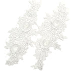 White / 1 pair (2-piece set)