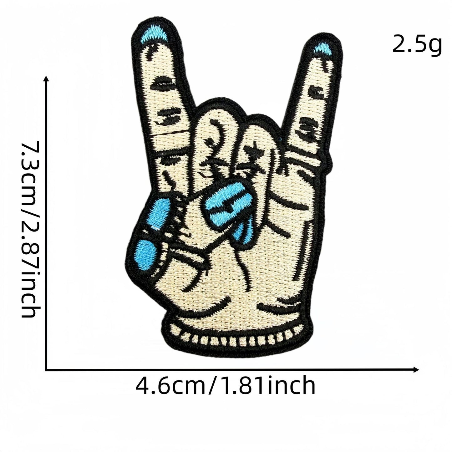 SUPERVALUECHOICE HCSEYSB000029 22Pcs Turquoise Western Cowboy Embroidered Iron On Patches Country Style Clothing DIY Appliques