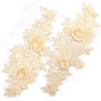 Beige / 1 pair (2-piece set)