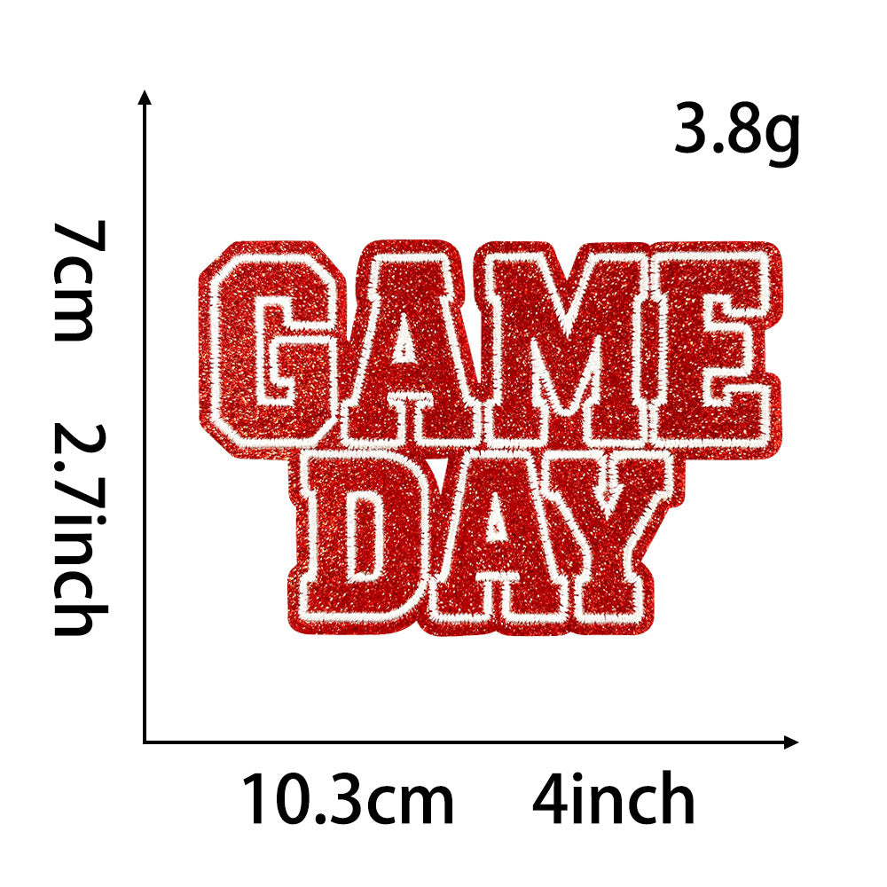 SUPERVALUECHOICE HCSEYB00019 Letter Embroidered Fabric Patch