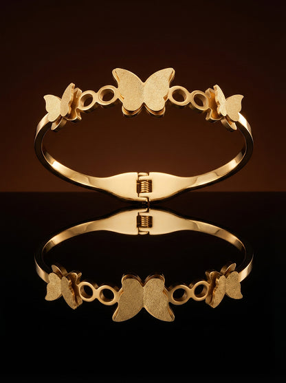SUPÊR VÃLUE CHOICE HCSEX00032 Butterfly Circle Bracelet