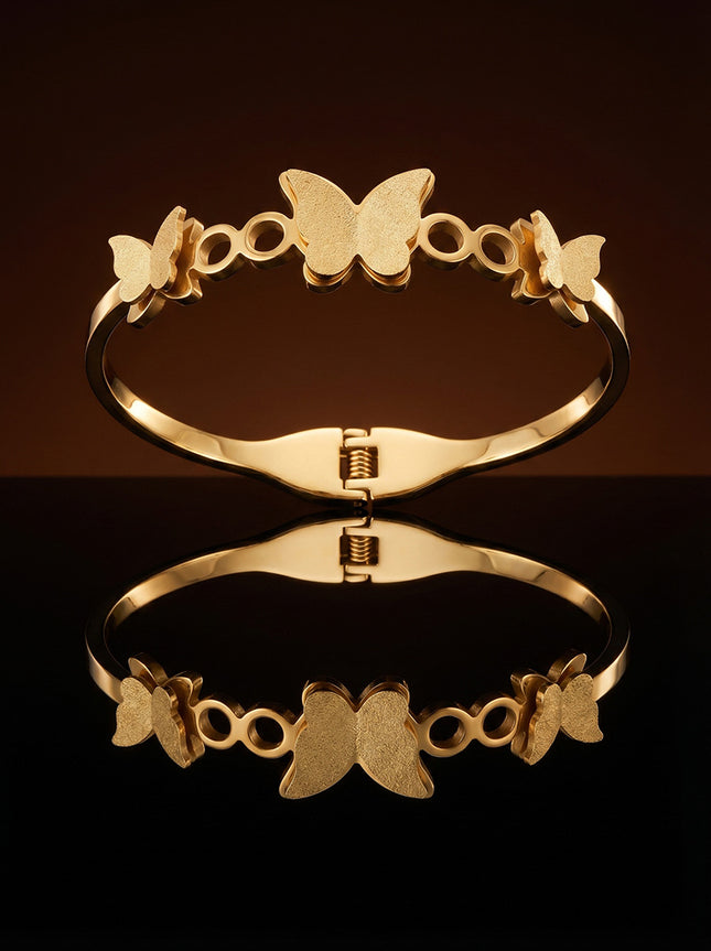 SUPÊR VÃLUE CHOICE HCSEX00032 Butterfly Circle Bracelet