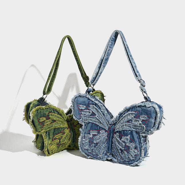 SuperValueChoice HCSEFA00015 DIY Denim single purse 10.62''×11.41''