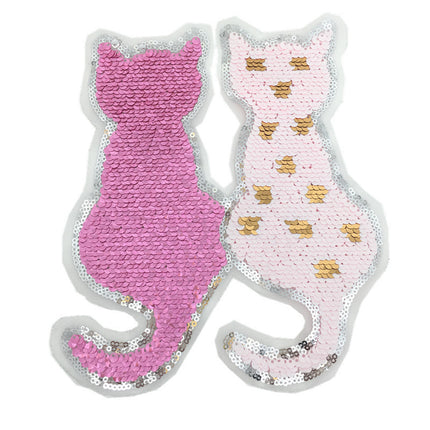 SUPERVALUECHOICE HCSEYC00035 Sequin Embroidered Clothing Patch 7.09''×8.27''