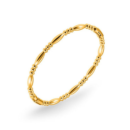 SUPÊR VÃLUE CHOICE HCSEX00018 Teardrop-shaped Bamboo-Patterned Bracelet