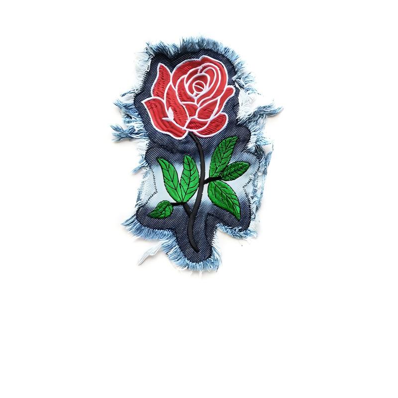 SUPERVALUECHOICE HCSEYE00010 Denim  embroidery clothing fabric patches
