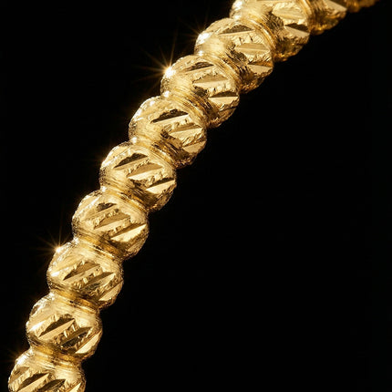 SUPÊR VÃLUE CHOICE HCSEX00008 Gold Bead Bracelet