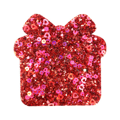 SUPERVALUECHOICE HCSEYC00007 Christmas Sequin Embroidered Fabric Patch