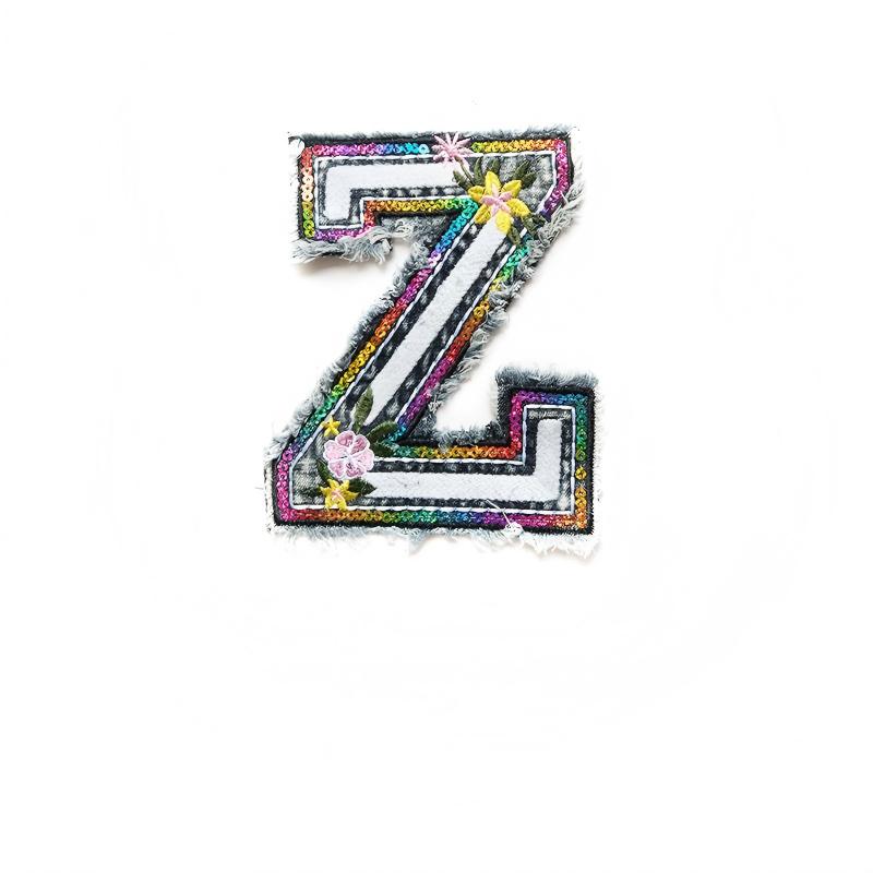 SUPERVALUECHOICE HCSEYE00010 Denim  embroidery clothing fabric patches