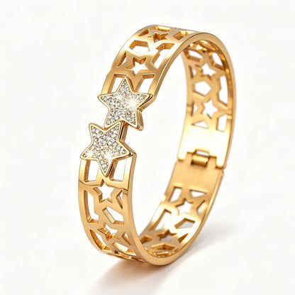 SUPÊR VÃLUE CHOICE HCSEX00017 Diamond-studded Star Bracelet