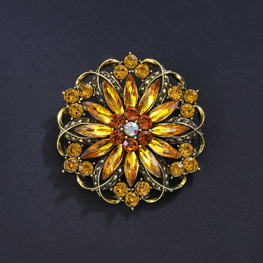 SUPERVALUECHOICE HCSESA00016 Sunflower Brooch
