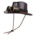 Dark Brown / Hat + Goggles