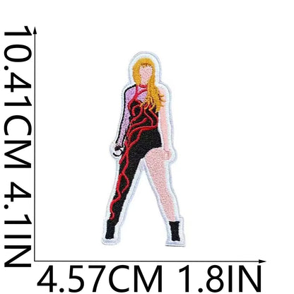 SUPERVALUECHOICE  HCSEYB00007 Taylor Swift Embroidered Fabric Patch