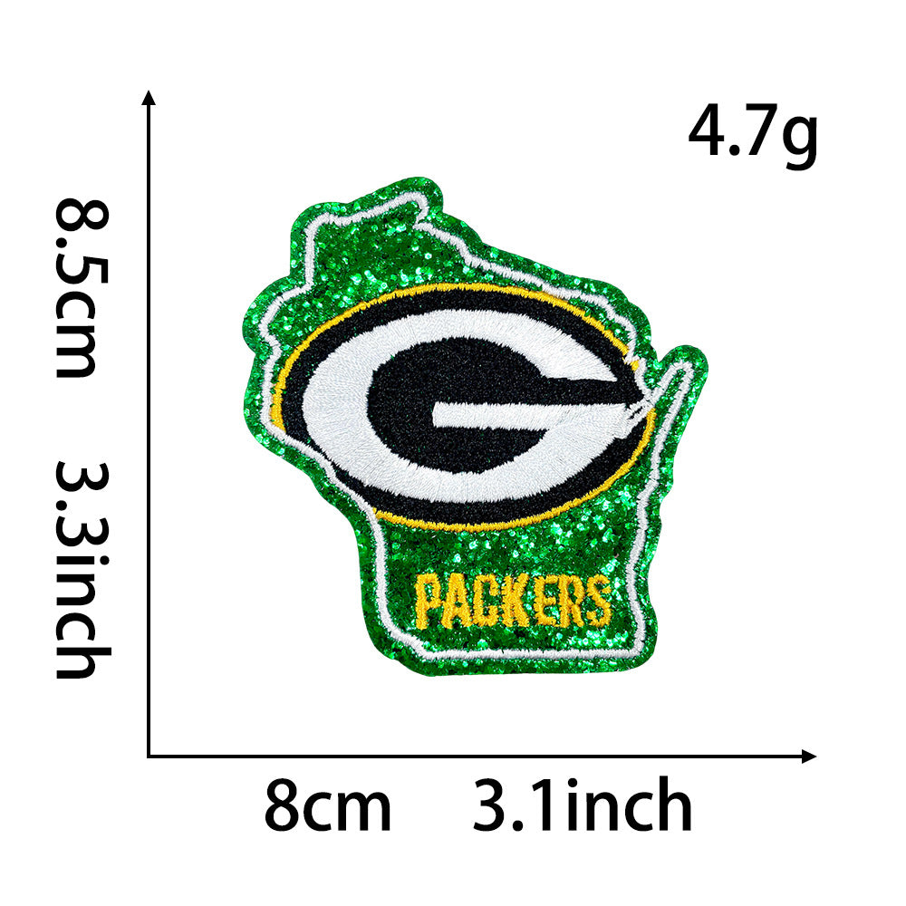SUPERVALUECHOICE HCSEYB00022 Football Team Embroidered Fabric Patch
