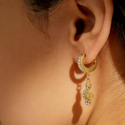 SUPERVALUECHOICE HCSETA00031  Music Note Earrings