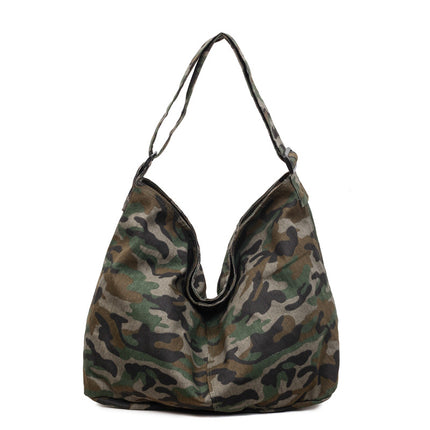 SuperValueChoice HCSEFA00069 Leopard Print Tote Handbag Women Canvas Crossbody Beach Bag Hobo Shoulder Tote Bag Aesthetic Cute Messenger Bag Vintage Crossbody Back