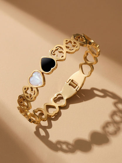 SUPÊR VÃLUE CHOICE HCSEX00046 Shell Heart-Shaped Bracelet