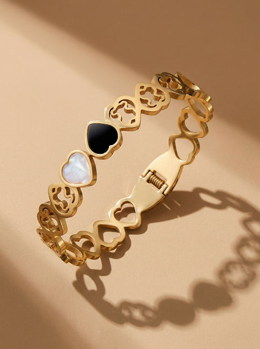 SUPÊR VÃLUE CHOICE HCSEX00046 Shell Heart-Shaped Bracelet