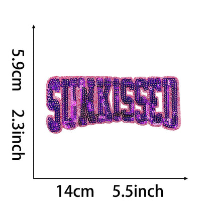 SUPERVALUECHOICE HCSEYC00008 Sunkissed Embroidered Fabric Patch