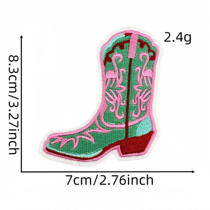 SUPERVALUECHOICE HCSEYB00031 Vintage English Graffiti Embroidered Fabric Patches