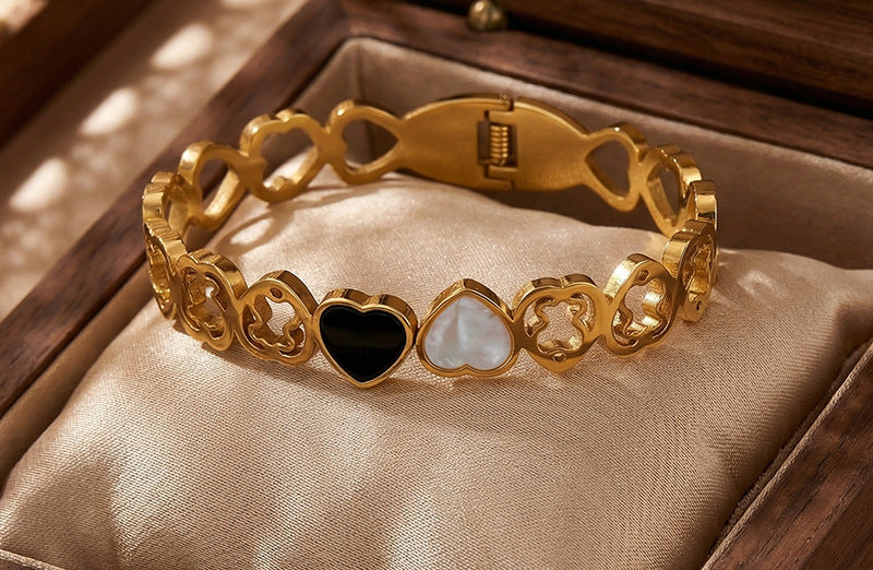 SUPÊR VÃLUE CHOICE HCSEX00046 Shell Heart-Shaped Bracelet