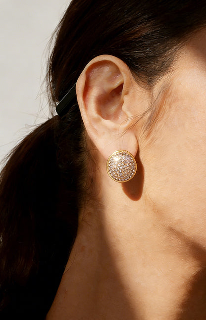 SUPERVALUECHOICE HCSETA00020 Heart-Shaped Diamond Earrings