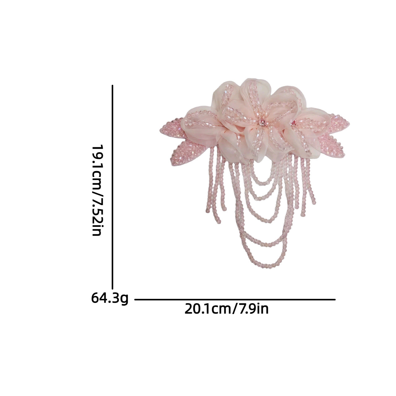 SUPERVALUECHOICE HCSEYC00024 Floral Embroidered Fabric Patches