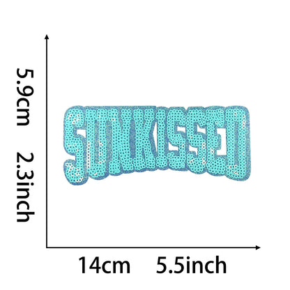 SUPERVALUECHOICE HCSEYC00008 Sunkissed Embroidered Fabric Patch
