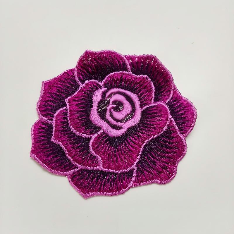 SUPERVALUECHOICE HCSEYB00075 Floral Embroidered Fabric Patches 2.95'' X 3.14''