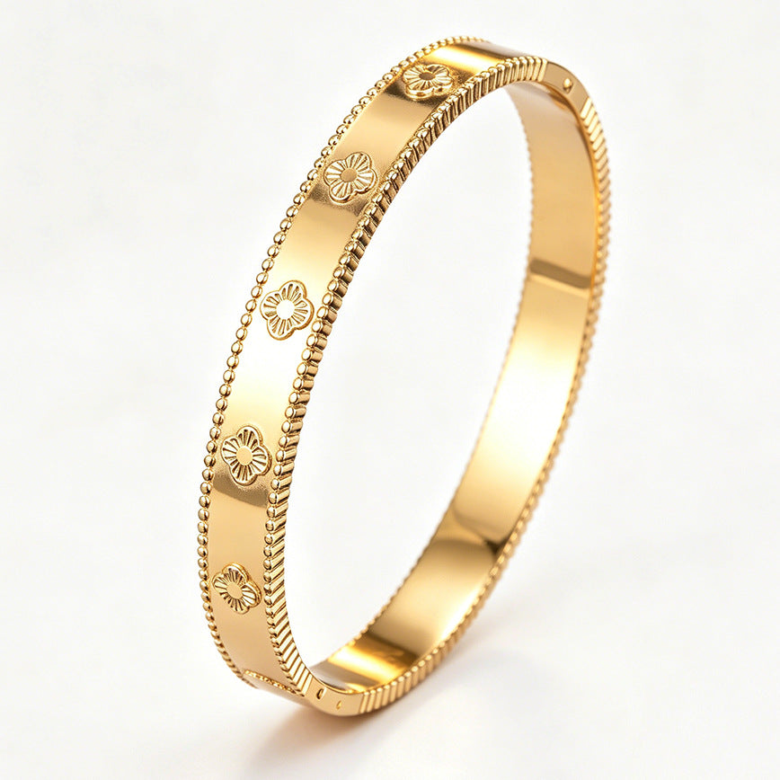 SUPÊR VÃLUE CHOICE HCSEX00035 Floral Relief Bracelet