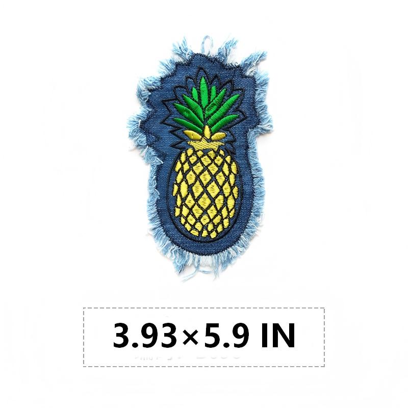 SUPERVALUECHOICE HCSEYE00010 Denim  embroidery clothing fabric patches