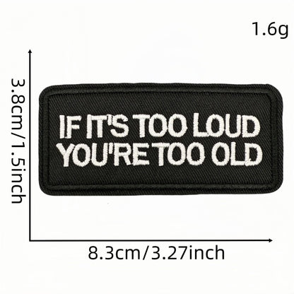 SUPERVALUECHOICE HCSEYSB00031 20Pcs Funny Math Meme Slogan Embroidered Iron On Patches Casual Garment DIY Decor Appliques